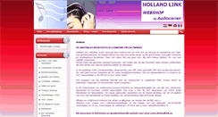 Desktop Screenshot of hollandlink.nl
