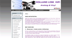 Desktop Screenshot of hollandlink.eu