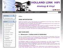Tablet Screenshot of hollandlink.eu